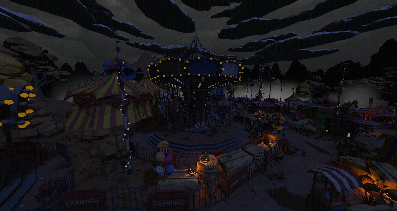 Nighttime circus attraction from PULSE//DEADLINE